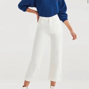 7 For All Mankind Alexa Cropped Corduroy Pants